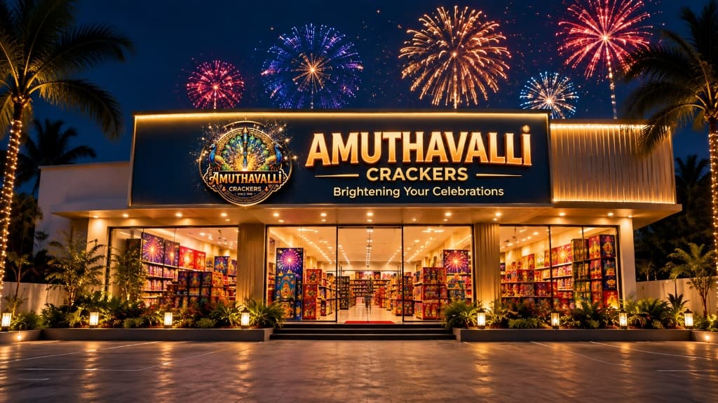 Amuthavalli Crackers Storefront and Premises in Sivakasi